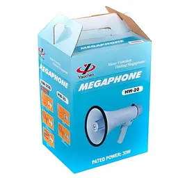 Гучномовець мегафон (рупор) HW-20B-A 20W - мініатюра 5