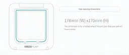 Дверцята для кішок та дрібних собак Sure Petcare SureFlap з мікрочіпом та таймером комендантської години, сумісна з RFID-мітками - мініатюра 4