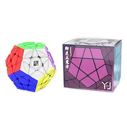 Мегамінкс YJ YuHu 2М Megaminx Stickerless YJ8388 - мініатюра 3