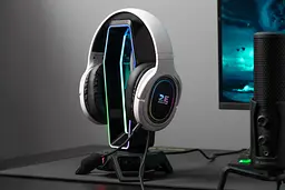 Ігрова гарнітура з мікрофоном 2E Gaming HG330 White 7.1, USB-A, RGB, 2 м - мініатюра 2
