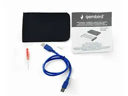 Зовнішня кишеня Gembird EE2-U3S-2-B - мініатюра 3