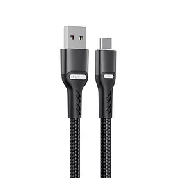 Кабель USB - USB-C HAVIT HV-CB6217 3A 1м Black HAVIT (27810-000) - мініатюра 3