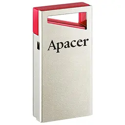 USB флеш накопичувач Apacer 64GB AH112 Red USB 2.0 (AP64GAH112R-1) - мініатюра 3
