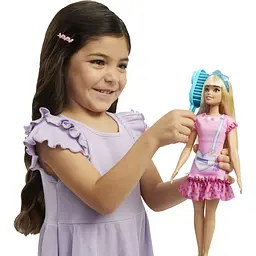Лялька Barbie Моя перша Barbie Білявка з кошеням (HLL19) - мініатюра 6