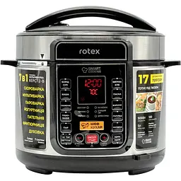 Мультиварка-скороварка Rotex REPC72-B [89423] - мініатюра 1