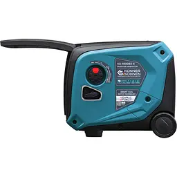 Генератор інверторний KonnerSohnen KS 4000iEG S, 230В, 4.0кВт, електростартер, 40кг / 3500 Вт / Газ + бензин (KS4000IEGS) - мініатюра 11