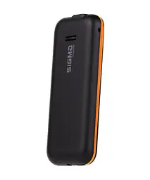 Кнопковий телефон Sigma Mobile X-style 14 Mini чорний з оранжевим - мініатюра 4