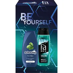 Набір Fa Men & Schauma For men. Be Yourself Шампунь 250 мл + гель для душу 250 мл - мініатюра 3