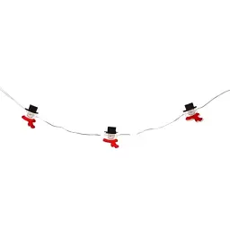 Гірлянда Chomik Струна Сніговик 2.2 м 20 LED Теплий білий (5900779880207)