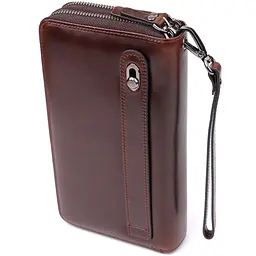 Чоловічий клатч із натуральної шкіри Vintage 12х21х3,5 см sum0027502 - мініатюра 2