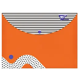Папка-конверт Yes №491933 A4 Erudite на кнопці (60)