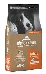 Сухий корм для собак середніх і великих порід Almo Nature (Альмо Натюр) Holistic з тунцем і рисом 12 кг