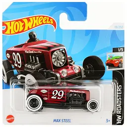 Набір: Базова машинка Hot Wheels HW Roadsters Max Steel (5785) + Базова машинка Hot Wheels HW Celebration Racers Flippin Fast помаранчева (5785) - мініатюра 2