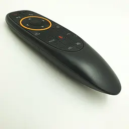 Універсальний пульт для Smart TV Android приставок пульт із голосовим введенням Air Mouse чорний - мініатюра 3