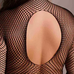 Бодістокінг Le Désir With Open Crotch, Plus Size (чорний) - мініатюра 6