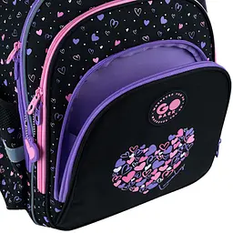 Рюкзак GoPack Education 2606S Bright&Awesome Чорний (GO26-2606S-3) - мініатюра 9