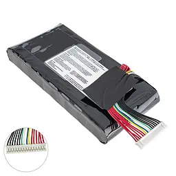 Батарея для ноутбука MSI BTY-L78 (GT62 GT62VR GT80 GT80S GT73 GT83 GT73VR GT83VR) 14.8V 5225mAh 75.24Wh Чорний