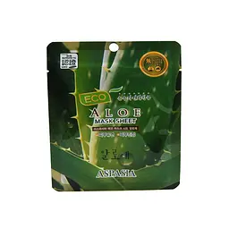 Маска тканинна для обличчя Aspasia Eco Aloe з екстрактом алое вера