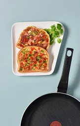 Сковорода універсальна Tefal 32 см Simply Clean (B5670853), з титановим антипригарним покриттям - мініатюра 7