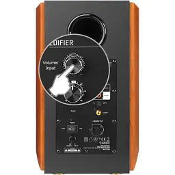 Акустична система Edifier S1000W 120W Bluetooth Wi-Fi Hi-Res Brown (S1000W) - мініатюра 4