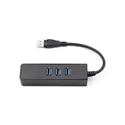 Концентратор Dynamode USB 3.0 Type-A - RJ45 Gigabit Lan, 3*USB 3.0 (USB3.0-Type-A-RJ45-HUB3) - мініатюра 3