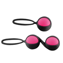Вагінальні кульки Yoba Love Kegal Balls, 3 шт (рожевий) - мініатюра 2