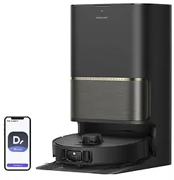 Робот-пилосос з вологим прибиранням Dreame L50s Pro Ultra Black (RLL88HE-Bl)