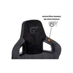 Крісло ігрове GT Racer X-8005 Dark Gray/Black Suede - мініатюра 10