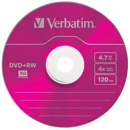 Диск DVD Verbatim 4.7Gb 4x SlimCase 5шт Color (43297) - мініатюра 4