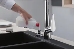 Дозатор кухонний Hansgrohe A51 500 ml врізний хром 40448000, Хром - мініатюра 5