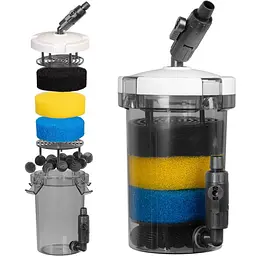 Зовнішній префільтр для акваріума Kruger Meier FlowPure Pro 2700 (16/22 мм) - 2.7 л - мініатюра 7