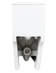 Унітаз-моноблок підлоговий Qtap Kolibri Ultra Quiet з сидінням Slim Duroplast/ Soft-close/ Quick Release QT10226380W - мініатюра 5