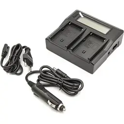 Зарядний пристрій для фото PowerPlant Dual Sony NP-F970 (CH980222) - миниатюра 5