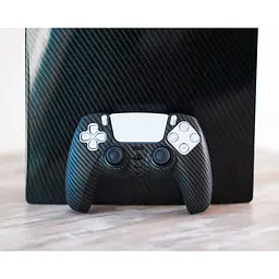 Чохол на геймпад Silicone Case для Sony DualSense Black Carbon [86745] - мініатюра 6