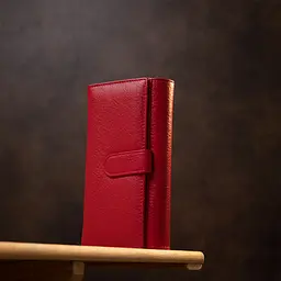 Місткий гаманець для жінок ST Leather 19391 червоний - мініатюра 10