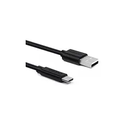 Дата кабель USB 2.0 AM to USB-C 3.0m 18W PVC black Choetech (AC0004-BK)