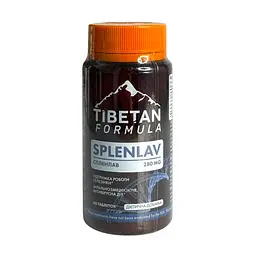 Дієтична добавка Tibetan Formula Спленлав 60 капсул