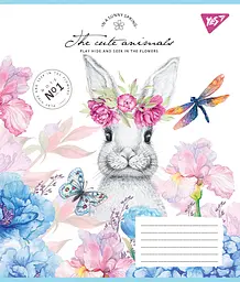 Набір зошитів Yes Sunny spring А5 в клітинку 18 аркушів 25 шт. (766975) - мініатюра 6