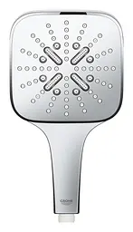 Ручний душ Grohe Rainshower 130 Cube 3 режими 26582000, Хром - мініатюра 3