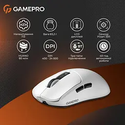Миша GamePro Genesis Ranker (GM012W) - мініатюра 12