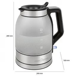 Електрочайник Profi Cook PC-WKS 1215G - мініатюра 3