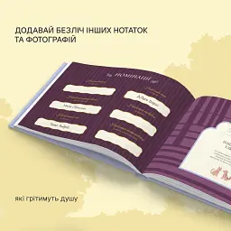Книга-фотоальбом «Книга нашого роду» блакитний - мініатюра 12