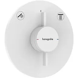 Змішувач для душу Hansgrohe DuoTurn S прихованого монтажу matt white 75418700