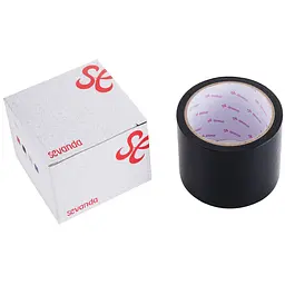 Скотч для бондажу LOCKINK SEVANDA Electrostatic Tape, чорна, 16 м - мініатюра 1