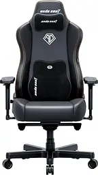 Ігрове крісло Anda Seat Kaiser 3E Black PVC Size XL (AD23YC-XL-08-B-PV/C-B01) - мініатюра 3
