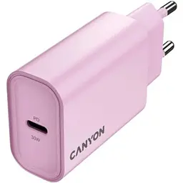 Зарядний пристрій Canyon 30CL OnCharge USB-C PD30W Pink (CNE-CHA30CLPK) - мініатюра 5