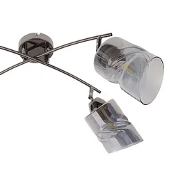 Люстра стельова Brille в спальню Е27 60W BK (LK-723S/4) - мініатюра 3
