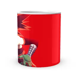 Кружка GeekLand Моя геройська академія My Hero Academia Бакуго в бойовому костюмі на червоному тлі MHA 02.504 - мініатюра 2