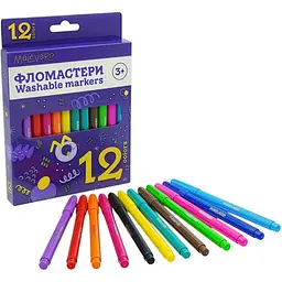 Фломастери Malevaro 12 кольорів 12 шт. (763838ML) - мініатюра 3