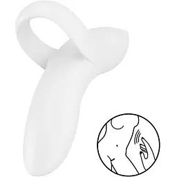 Вібратор Satisfyer Bold Lover Білий - мініатюра 2